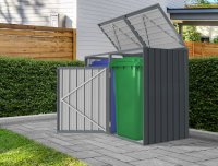 HC Garten & Freizeit Modular Trash Can Box Basic