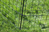HC Garten & Freizeit Teichzaun Unterbogen Komplettset anthrazit 11 tlg. B-Ware
