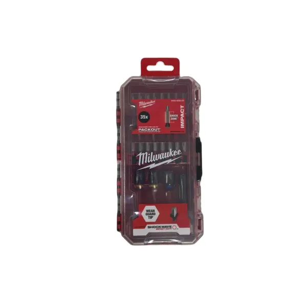 Milwaukee Shockwave Bit-Set 35 tlg.