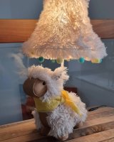 LED floor lamp "Alma the alpaca"