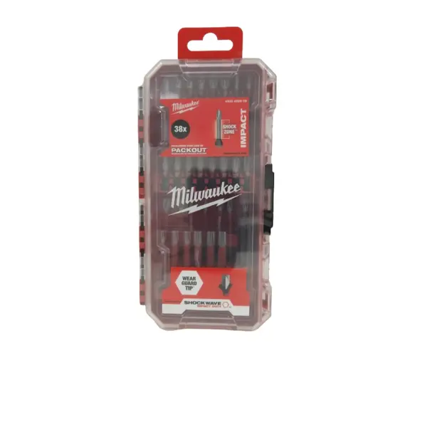 Milwaukee Shockwave Bit-Set 38 tlg.