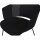 Lesli Living Design-Stuhl ORLY schwarz - 41261