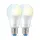 WiZ Lampen Starter-Set warmweiß mit 2xA60