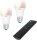 WiZ Smartes LED-Lampen-Set RGB mit A60 E27