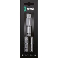 Wera Werkzeugschaftset 870/4/7 Set 3‑teilig