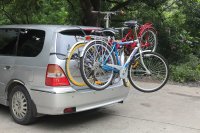 HC Outdoor bike rack for tailgate