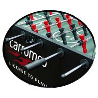 Carromco Kicker STADIUM-XT schwarz schwerer und stabiler Standkicker Tischkicker