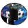 Carromco Kicker MERCURY-XT blau stabiler Standkicker Tischfussball