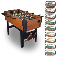 Carromco Multigame Table - 9in1 - CAMPUS-XT, Telescopic Rods