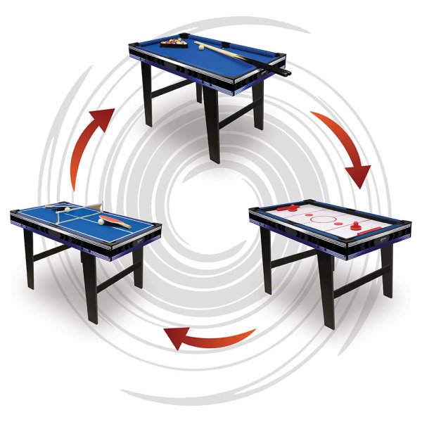 Carromco Multigame Table - 3in1 - GALAXY-XL 
