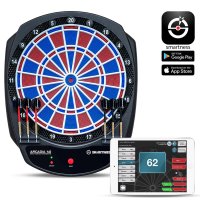 Carromco smart connect Dartboard ARCADIA 4.0 Dartautomat Softdart per App Spiel