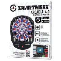 Carromco smart connect Dartboard ARCADIA 4.0 Dartautomat Softdart per App Spiel